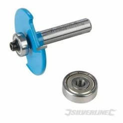 SILVERLINE Fraise à Rainurer Pour Lamelles De 8 Mm, N° 10 Et 20, N° 10 Et 20