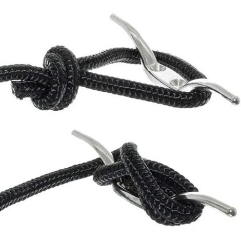 ABCRITAL Taquet Amarrage Taquet Crochet Aveugle Mât Crochet De Taquet Crochet De Taquet En Acier Inoxydable Pour Corde De Stores Rideau Yacht Dock Pont Base Marine Bateau Attache Accessoires 4 Pièces – Image 5
