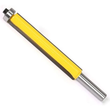 AIDUCHO Fraise à Bois Fraise Extra-longue Fraise à Raser Mèche Droite-76.2mm, Avec La Poignée De 8mm – Image 3