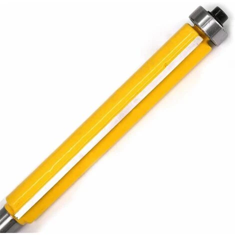 AIDUCHO Fraise à Bois Fraise Extra-longue Fraise à Raser Mèche Droite-76.2mm, Avec La Poignée De 8mm – Image 5