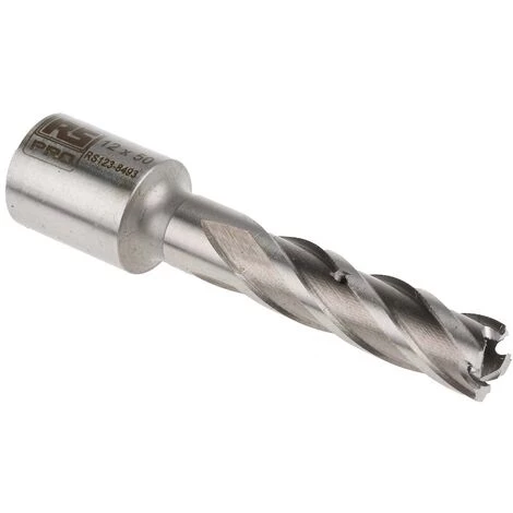 Fraise à Carotter 12 Mm HSS RS PRO ( Prix Pour 1 )