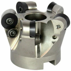 FP Fraise à Emboîter à Plaquettes Rondes 66A06R-SCMORD12 Nickelé Avec Refroidisseme