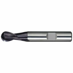 FP Fraise à Rayon Plein D. Nominal 6 Mm L. De Garniture 16 Mm VHM TiAlN DIN 6535 HB