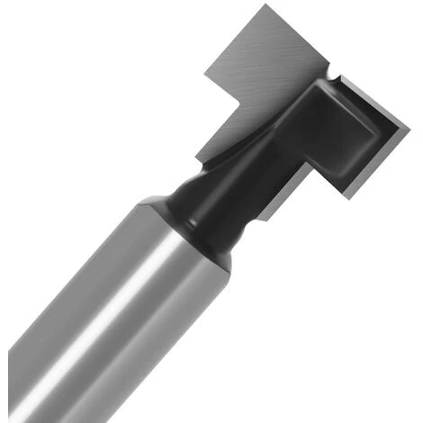 GUAZHUNIFR Fraise En Rainure En T, Lame Bit De Routeur Queue De Fraise Avec Lame Fraises à Bois Fraises à Défoncer En T Routeur à Rainure En T Menuiserie T-Slot Guazhuni (8mm ) â Image 5