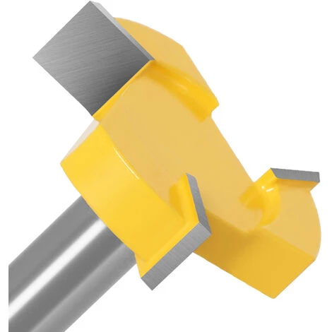 SUPERSELLER Fraise Pour Défonceuse, Affleureuse Et Toupie Spoilboard Surfaçage Routeur Bits 12mm Shank 3-Wings Dalle Aplatissement Routeur Bit Rabotage Bois Fraise Raboteuse Outil De Travail Du Bois, 12mm – Image 3