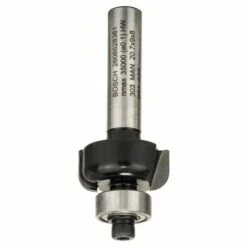 BOSCH 2608628361 Fraise à Gorge, 8 mm, R1 4 mm, D 20,7 mm, L 9 mm, G 53 mm