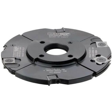 CMT : Porte Outils A Rainurer 140 Mm / 4 à 15 Mm - Alesage 30 Mm