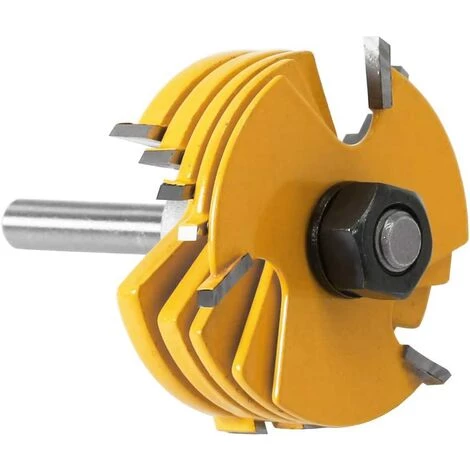 NAXUNNN 8mm Jeu De Forets De Toupie à 3 Ailes Réglables Router à Rainure Bits Fraise à Bois Mèche De Menuiserie Routeur T Forme Avec 6pcs Lame De Coupe 1,8mm, 2,5mm, 3mm, 4mm, 5mm, 6,35mm – Image 4