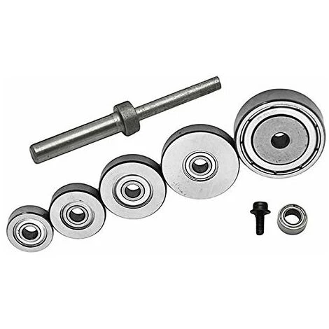 TOPHOMER Fraise De D¨¦fonceuse Outil Menuserie 1/2"H Shank Bit Avec 6 Ensemble Roulements Pour Plusieurs Profondeurs 3/8 '' 3/8 ''5/8 ''3/4 ''7/8 ''1-1/8 '' Outil De Menuiserie – Image 5