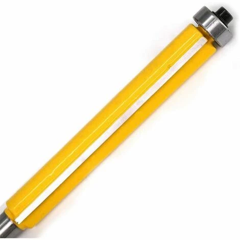 Fraise à Bois Fraise Extra-longue Fraise à Raser Mèche Droite-76.2mm, Avec La Poignée De 8mm S'arêern – Image 5