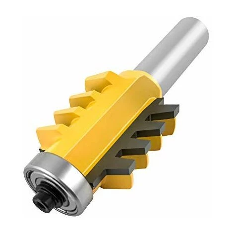 BDD Mèche De Toupie Réversible Avec Manche En Bois De 1/2" Et Pointe En Carbure – Image 2