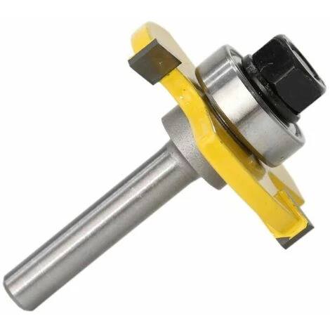 MONLY Rainure Et Languette Fraise Ensemble 3 Cannelures 8mm Tige T Forme Bois Fraise Fraise Outils De Travail Du Bois – Image 5