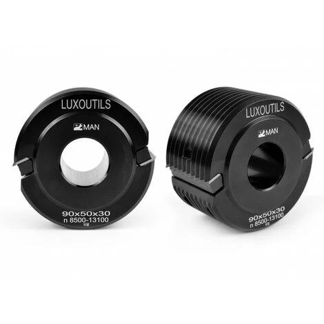 LUXOUTILS Porte Outils Bouvetage - Enture Hauteur 50 Mm Alesage 30 Mm