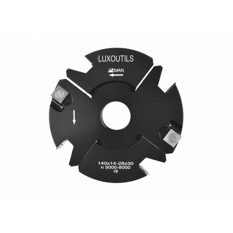 LUXOUTILS Porte Outils à Tenonner / Feuillurer 140 Mm Extensible De 14 à 28mm