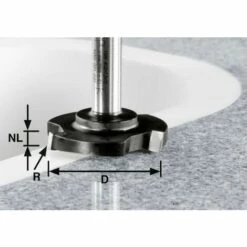 FESTOOL FRÄSER Festool Fraise à Surfacer HW D 52/R1ss S12 - 492701