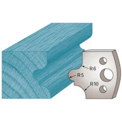 PRESTAMAT Jeu De 2 Fers Profilés Ht. 40 X 4 Mm Congé à Gorge M12 Pour Porte-outils De Toupie - Diamwood Platinum